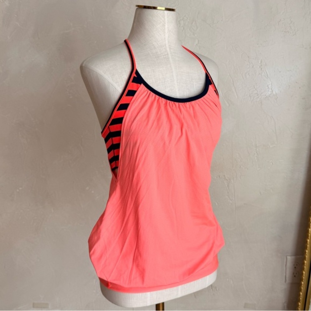 Women's Lululemon No Limits Sports Bra Racerback‎ Loos Tank Top size 4